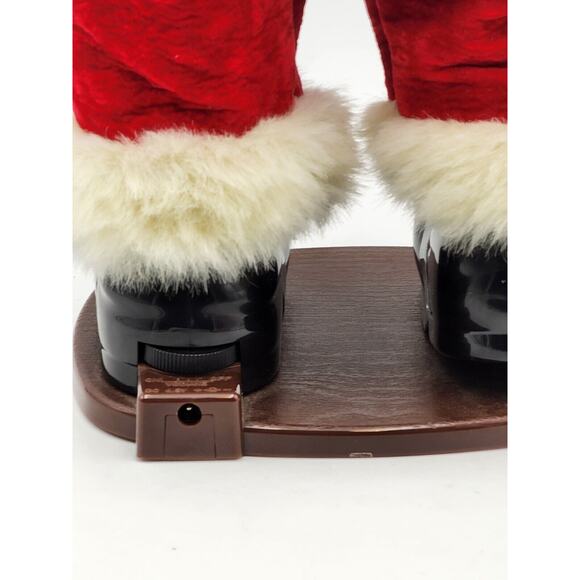 Rockin' Around The Christmas Tree 17" Santa Christmas Fantasy 1999 No Adapter - Picture 14 of 15